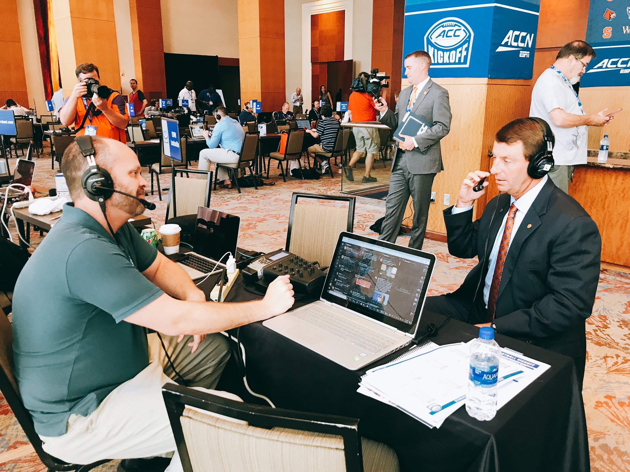 Clemson HC, Dabo Swinney on ESPN Louisville